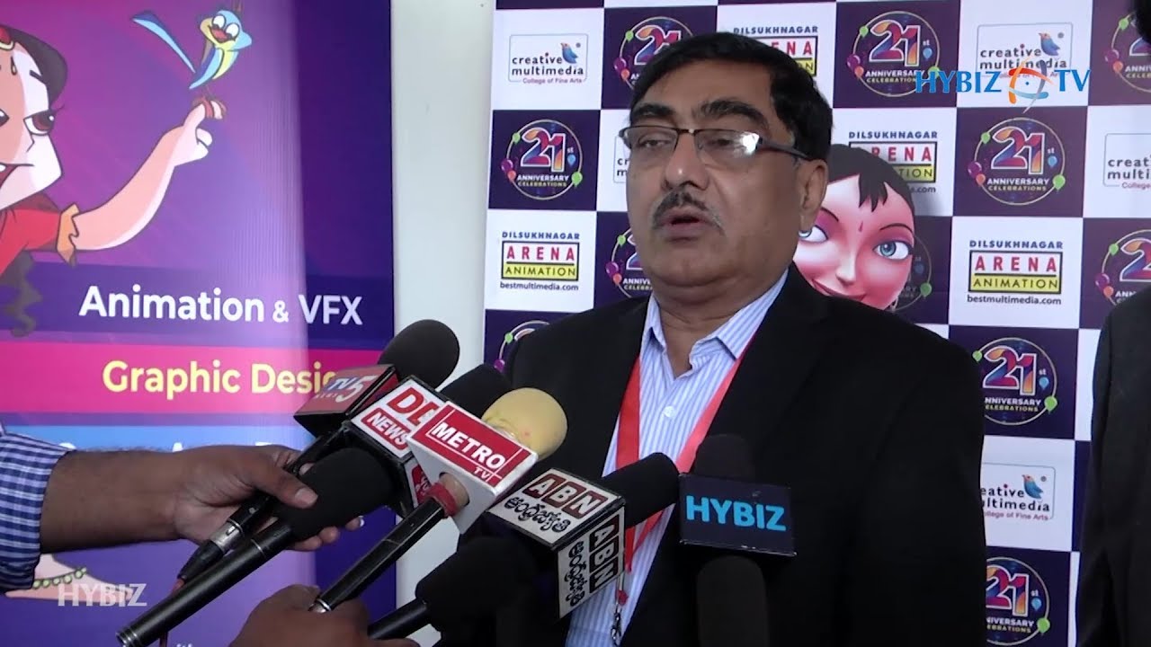 newspaper mockup Dr Papireddy, Chairman TSCHE | Creative Multimedia celebrates 21st anniversary in Hyderabad