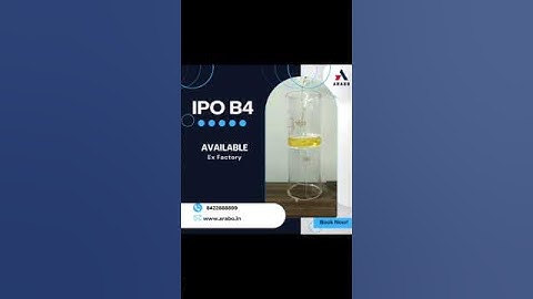 Industrial Ptocessing Oil #ipo #biodiesel #b20 #b40 #biofuel