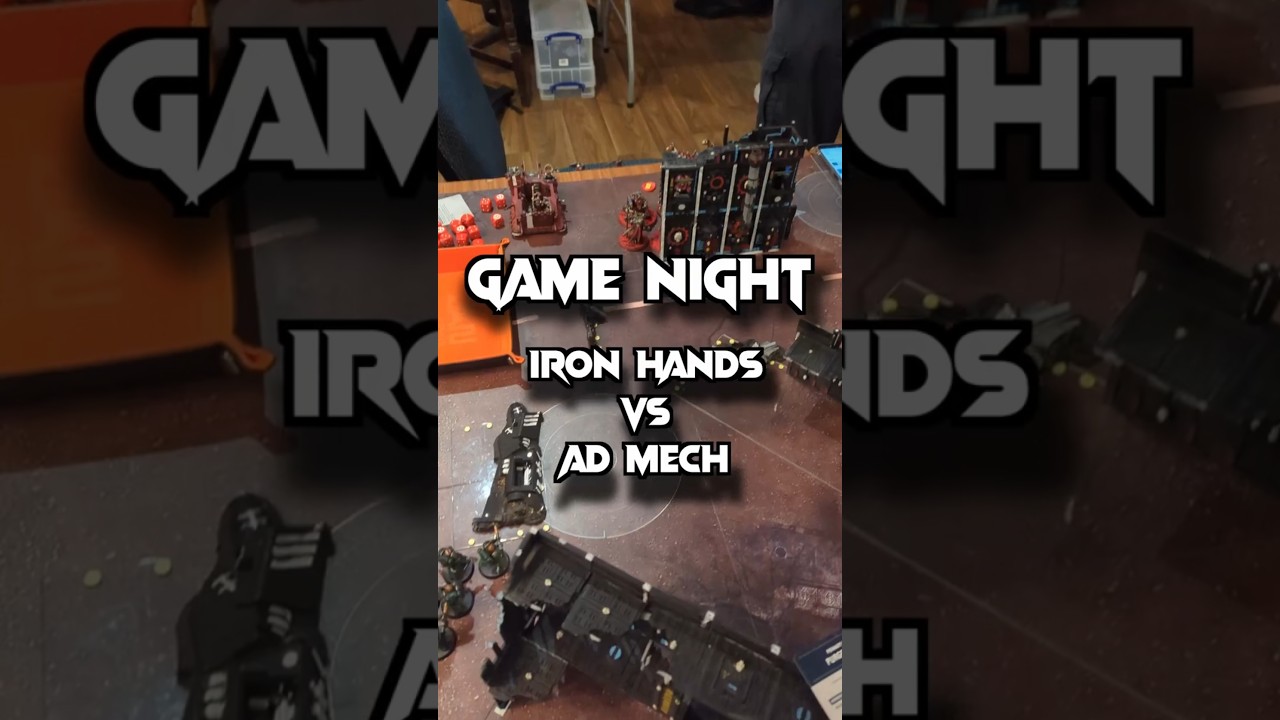 40k Short Battle Report - Iron Hands vs Ad Mech 