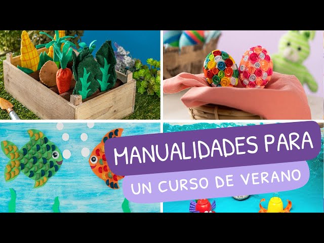 ▷ Manualidades de verano para niños