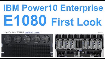 IBM Power10 E1080 First Look