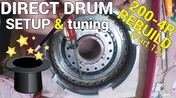 200-4r Rebuild (part 12) – Direct Drum ▶Fine Tuning and Reassembly - Do It Right... Like a PRO⭐😎