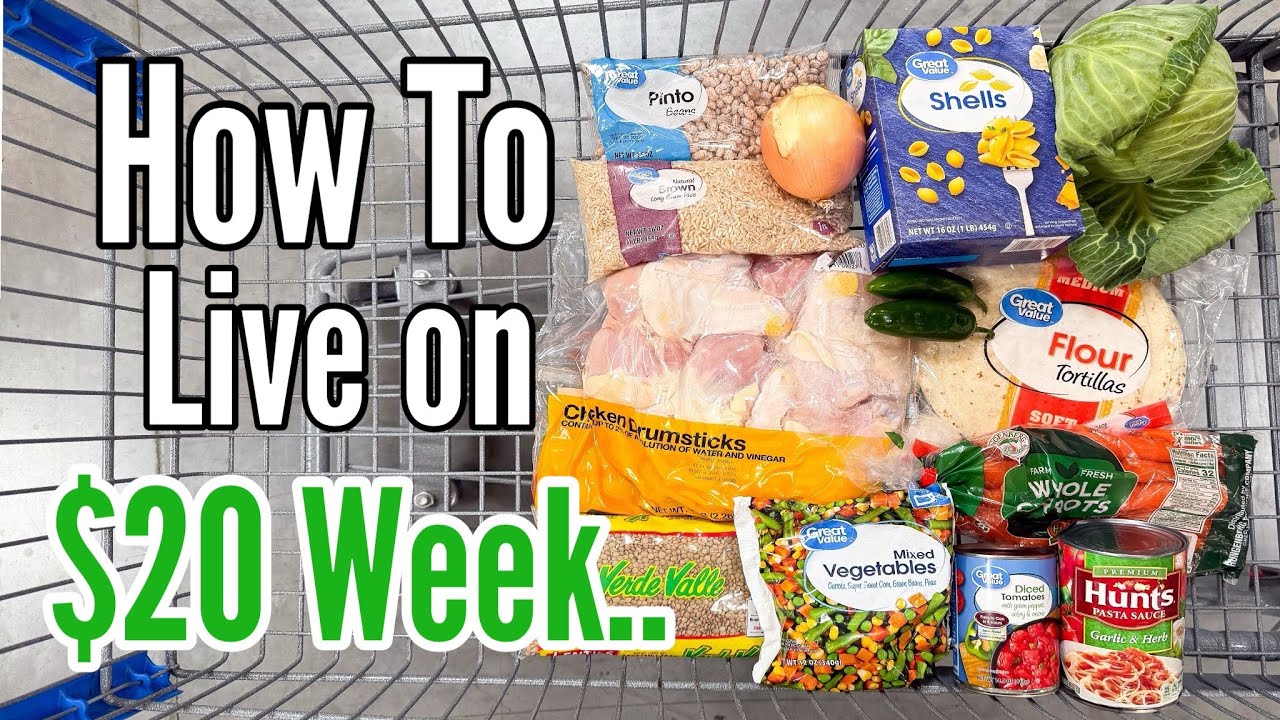 Как приготовить ужин за 20 долларов в неделю | План питания на случай экстренных расходов на прод...