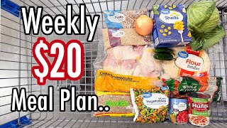 How To Eat Dinner For 20 A Week Emergency Grocery Budget Mealplan Tasty Recipes Julia Pacheco