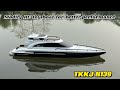 Modify TKKJ H139 mini RC yacht with brushless motor
