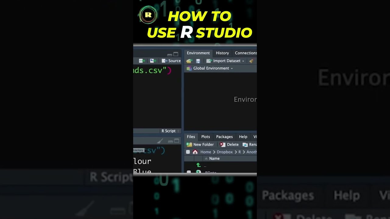 How To Use R Studio Short
