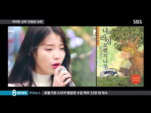 아이유 '제제' 표현 논란…SNS 논객들도 가세 / SBS