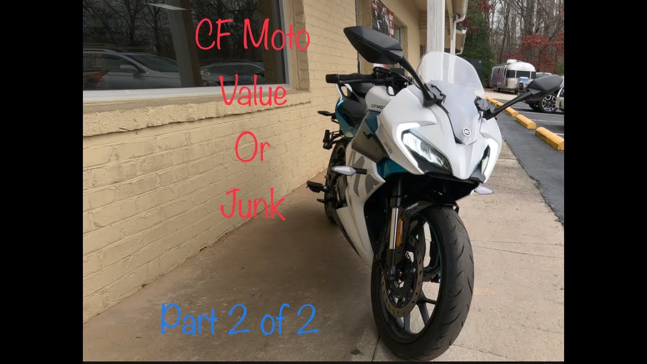 Checking Out CF Moto Part 2 of 2 - YouTube