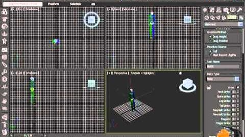 3D Max Tutorial  Biped Animation For beginners   YouTube