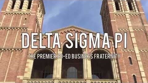 Delta Sigma Pi   Fall 2015 Recruitment Trailer