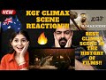 KGF CLIMAX SCENE REACTION By an AUSTRALIAN Couple | *KANNADA* | Full KGF CLIMAX FIGHT Scene Reaction
