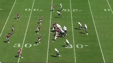QB Power Fake, Pass (Seam Route) to RB for Long TD, Nice Execution - Dynamic Play Review