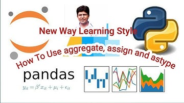 #77 Pandas Data Frame aggregate, assign and astype function | #teksolutions
