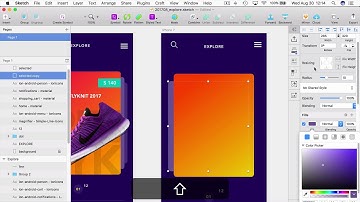 Design Ecommerce Explore Screen UI/UX • Sketchapp Tutorial / Sketch 4 Tutorial