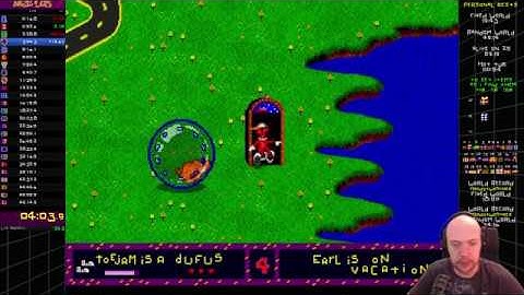 Toejam & Earl: Random World Speedrun, 44:16