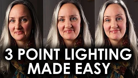 HOW TO DO 3 POINT LIGHTING - Three Point Lighting Tutorial - Filmmaking 101