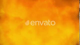 Orange Color Smoke Transition | Motion Graphics - Envato elements