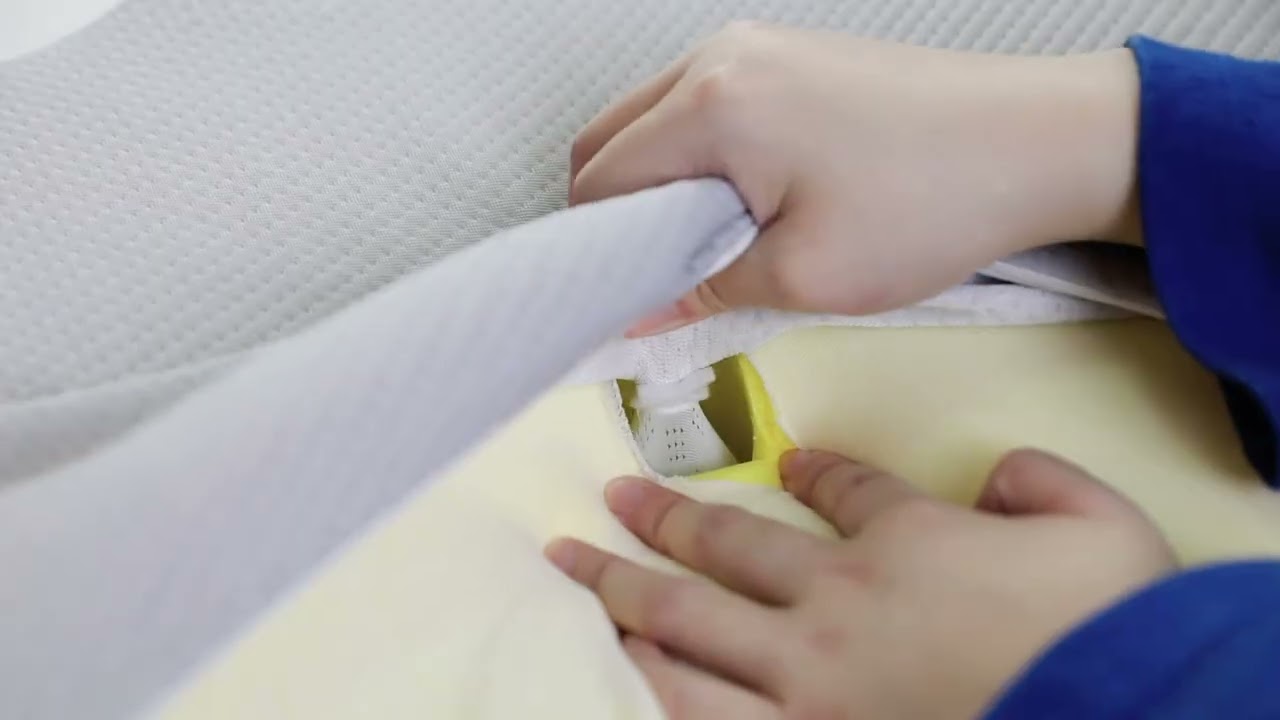How to Take Off the Pillow Cover of DONAMA CERVICAL PILLOW?
