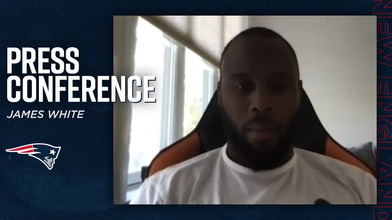 James White: "It's good to be back" | Press Conference (New England Patriots)