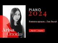 Cmim piano 2024  1re preuve  first round  arisa onoda