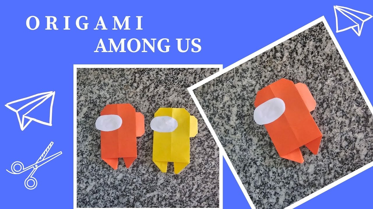 ORIGAMI AMONG US | DECORAÇÃO | DIVERSÃO