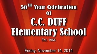 Duff Elementary School's 50th Anniversary