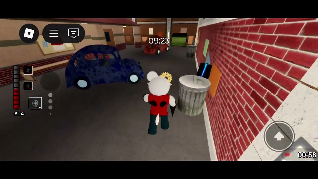 Roblox Piggy Playing as Raze (Red) Skin Showcase 