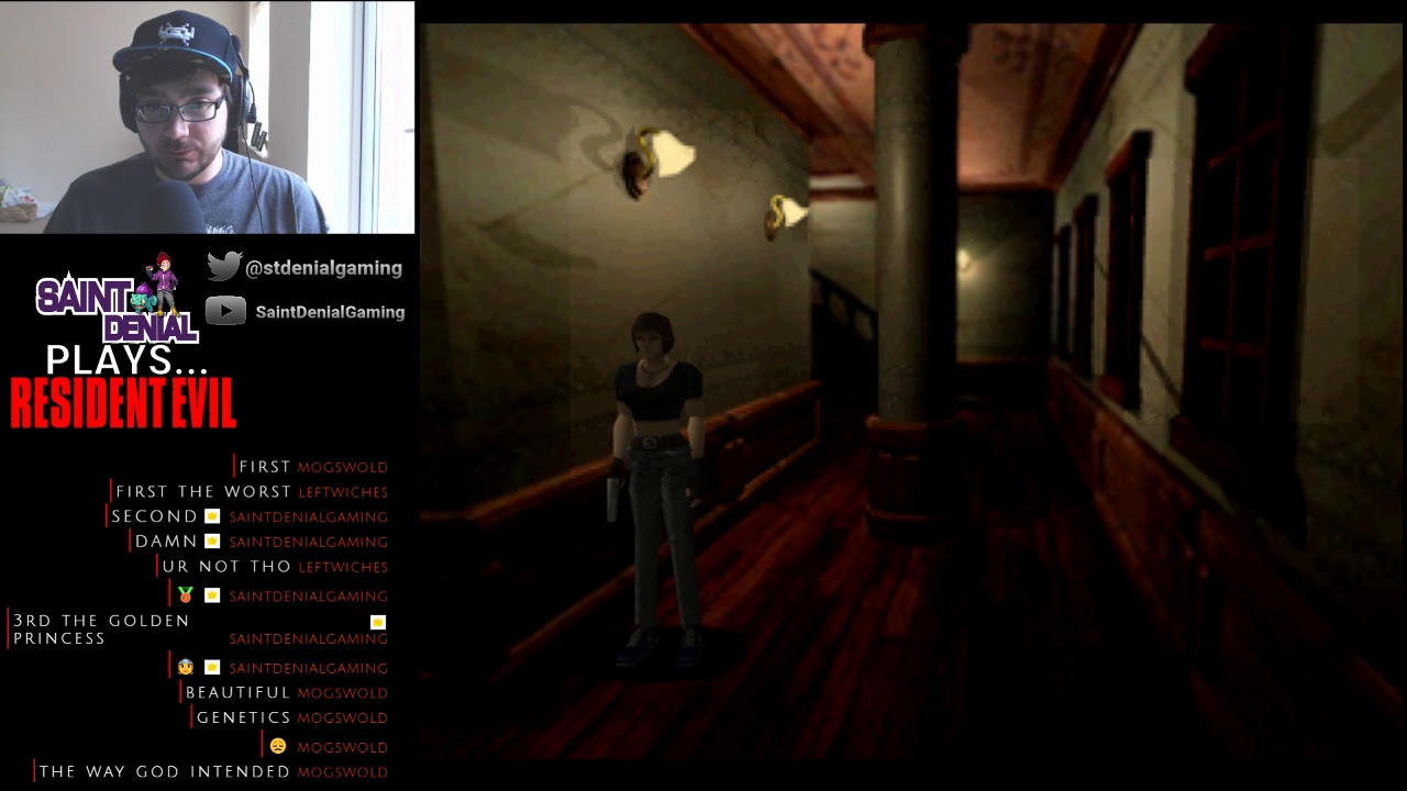 -SaintDenialGaming- PLAYS Resident Evil LIVE!! Part 2 Jill ADVANCED