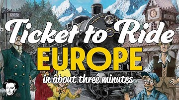 Ticket To Ride Europe in about 3 minutes