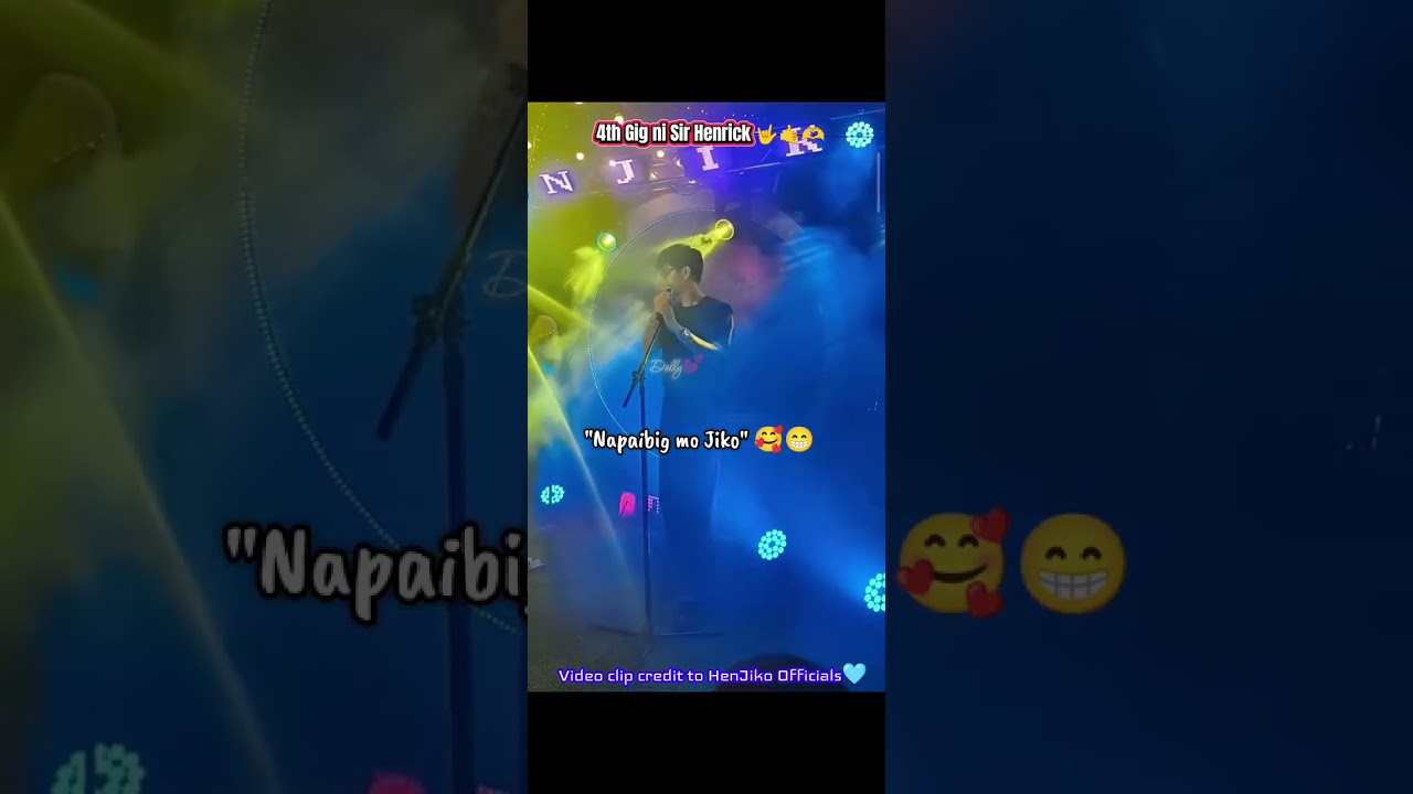 4th Gig ni Sir Henrick 🤙🤟🫶 