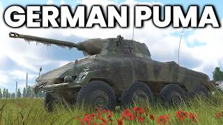 8 Battles with German Puma (Sd.Kfz. 234/2 Biene) in War Thunder
