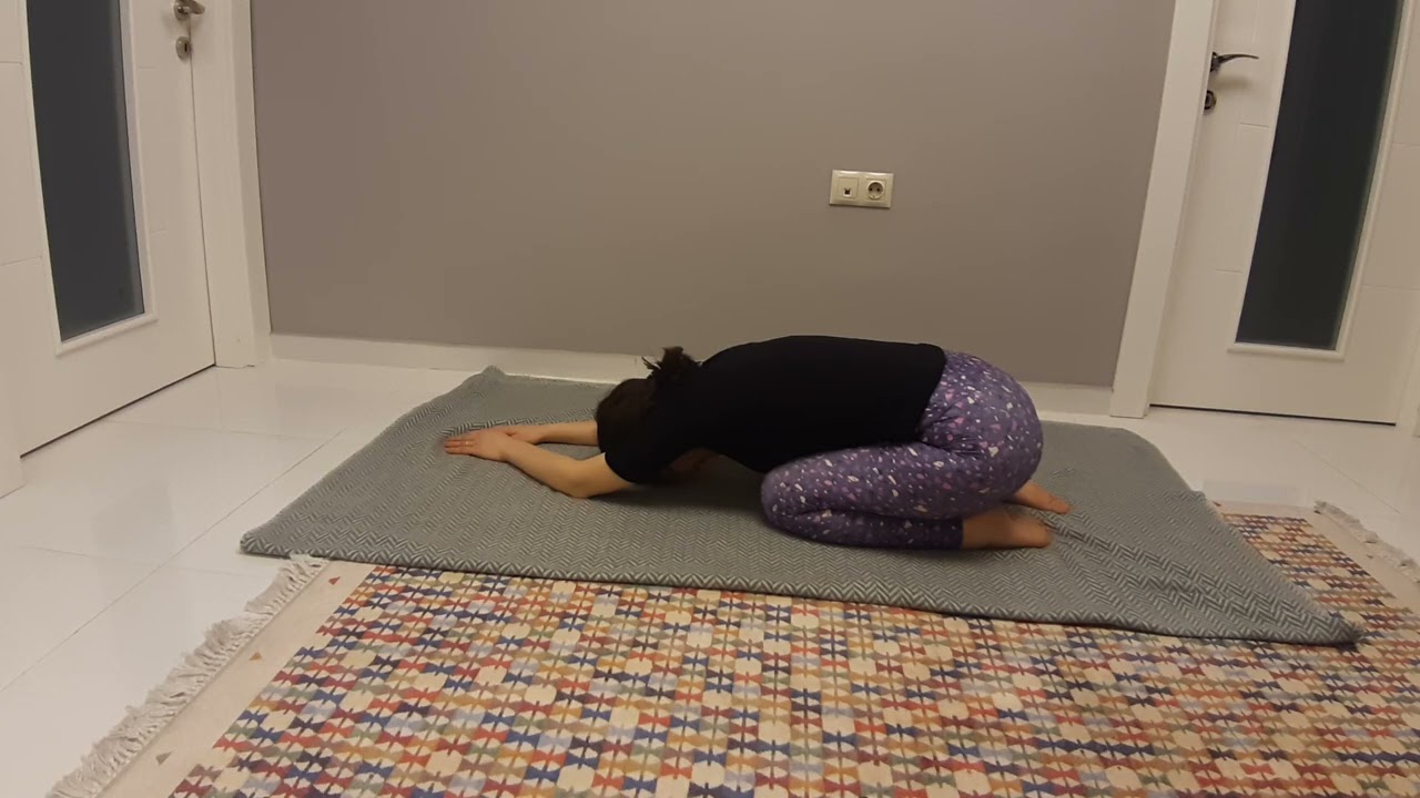 Yoga Pose Series Core Conditioning stretch back YouTube