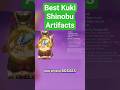 Best Kuki Shinobu Artifacts in Genshin Impact