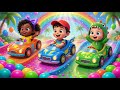 The Wheels on the Bus Go Round and Round 🚌 | Kids Action Song | Cocomellon