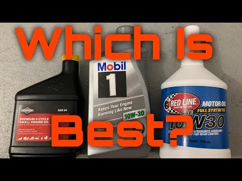 Video: Hvad er den bedste olie til en Briggs og Stratton -motor?