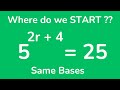Exponential Equations and Properties