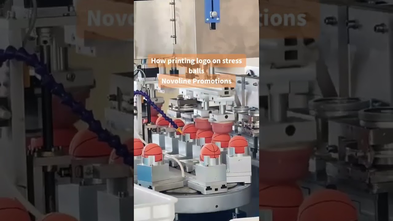 Printing Logo On Stress Balls / Stress Relievers NOVOLINE PROMOTIONS