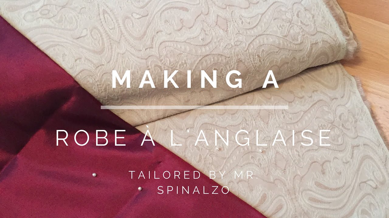 Making a Robe à l‘Anglaise - Part 2
