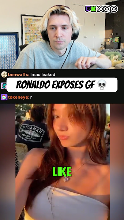 Stable Ronaldo exposes his gf to xQc 💀 #xqc #xqcow #twitch #stableronaldo