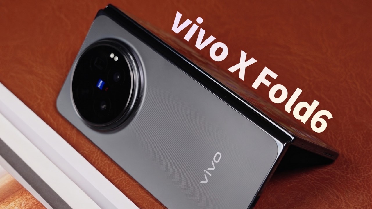 vivo X Fold6 unbox danh gia man hinh gap LTPO AMOLED