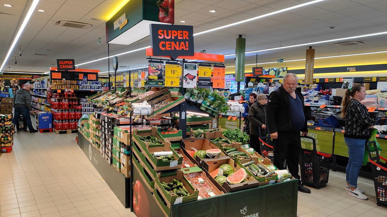 prices supermarket Poland Warsaw 2022