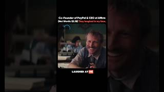 They laughed and He ignored  | Net worth $2.1B Max levchin at @HDinHDPodcast #startups