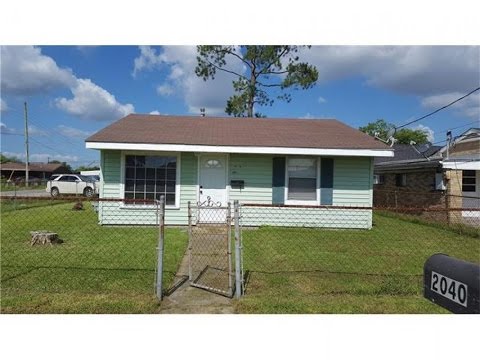 2040 ESTALOTE AV, Harvey, LA home video tour