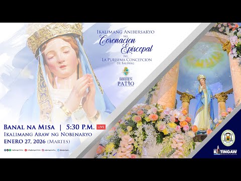 01.27.2026 | BANAL NA MISA | 5:30 PM | Dambana ni San Agustin de Baliwag