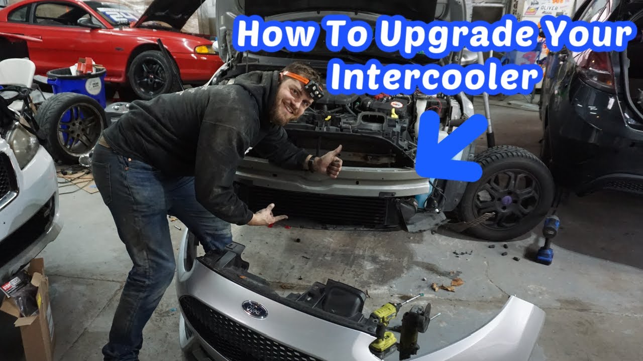 Whoosh Motorsport FIesta Intercooler Install