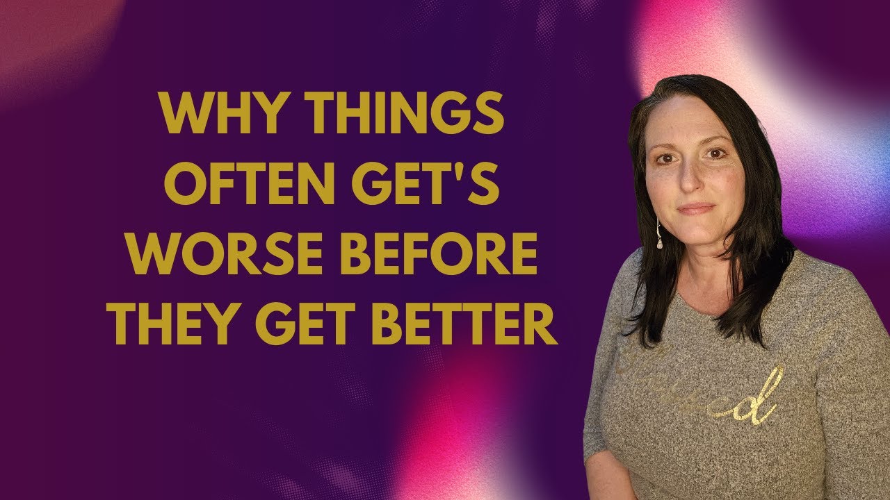 Why Things Often Get's Worse Before They Get Better - YouTube