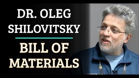 Simulation | COFES #368 Dr. Oleg Shilovitsky - Bill of Materials