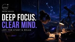Stargazing Study Vibes 🔭 Relaxing Lofi for Deep Concentration screenshot 2