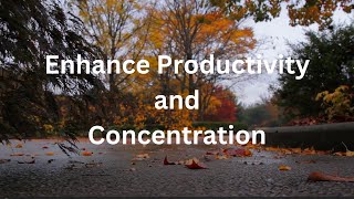 Study Like a Pro: Rain Sound to Maximize Concentration and Efficiency. Beat Insomnia.