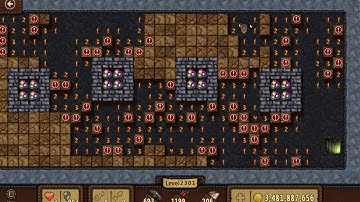 Microsoft Minesweeper Adventure - Ten Dynamite Level